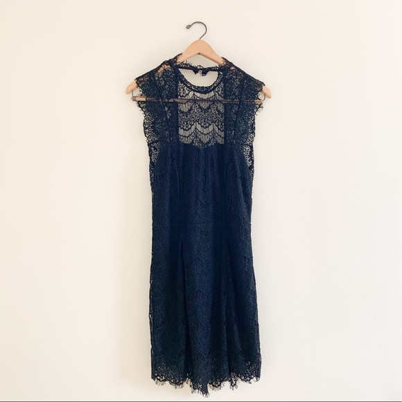 NWOT Free People Daydream Lace Dress Open Back M - Picture 2 of 10